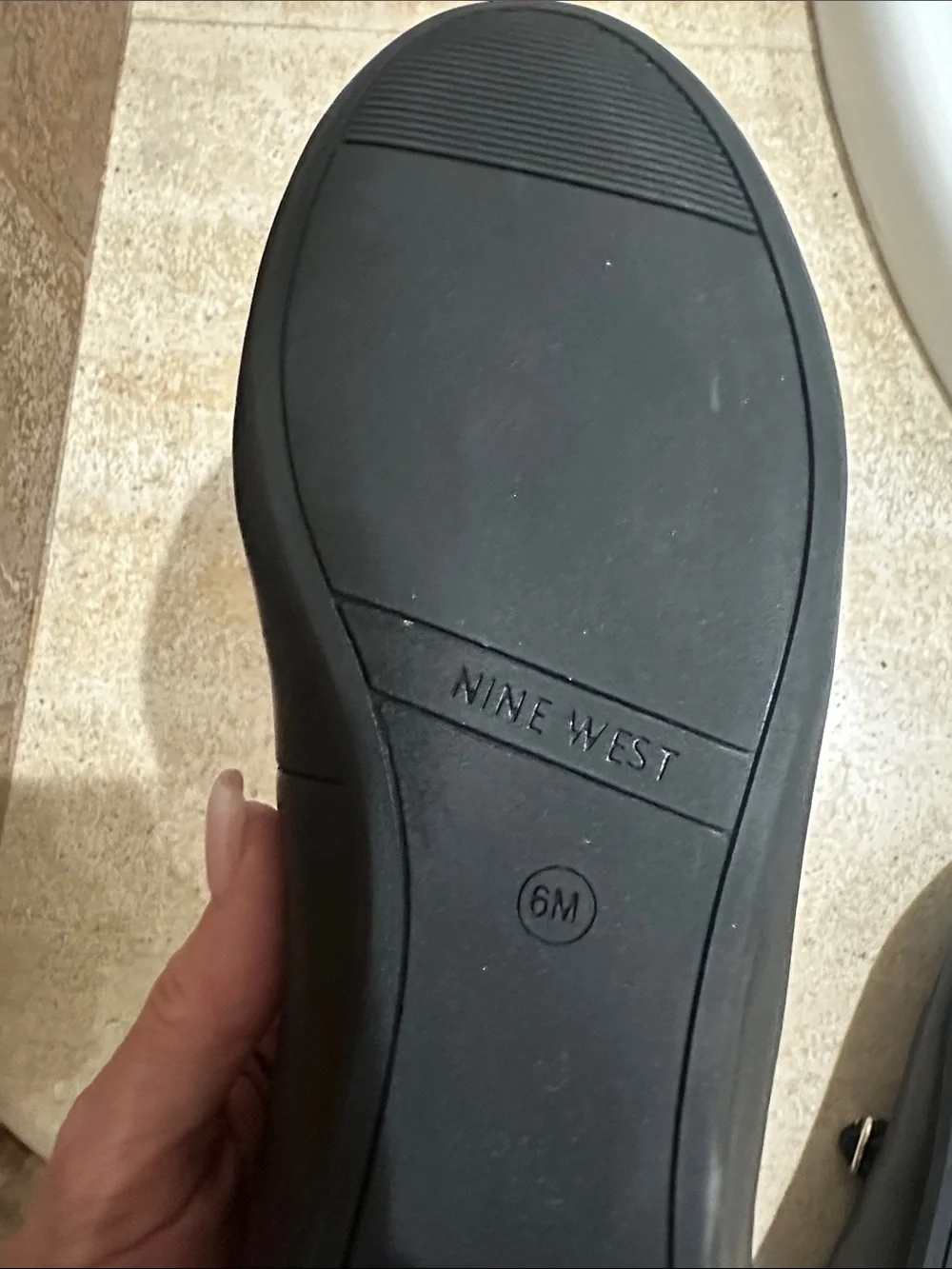 Nine West Black Mary Jane Ballet Flats with Strap (Brand New, Never Worn) - Picture 4 of 4